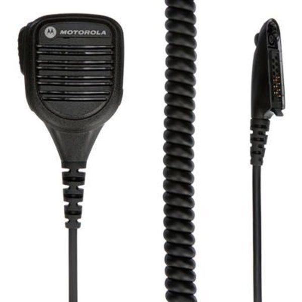 Motorola Remote Speaker Mic w/3.5mm audio jack. FM-Rated for HT Portable Radios PMMN4039